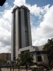 Times Tower, headquarters for the Kenya Revenue Authority, located in Nairobi, Kenya.