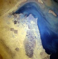 Kuwait from space