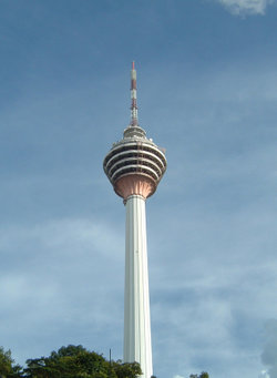 The Kuala Lumpur Tower enchances communication quality within Kuala Lumpur and Klang Valley.