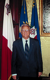 Dr. Edward Fenech Adami, President of Malta since 2004