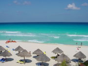 Beach in Cancún, Quintana Roo