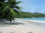 Anse Lazio on Praslin, an island of the Seychelles