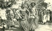 Celebration at Abomey, 1908