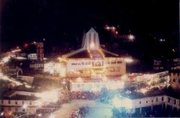Mokokchung town at night