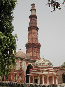 The Qutub Minar is the world's tallest brick minaret at 72.5 metres.