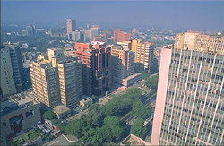 The skyline of Central Delhi