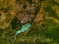 Satellite image of Gaborone