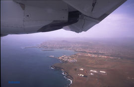 Aerial view of Praia