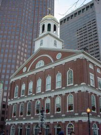 Faneuil Hall, looking at the east side