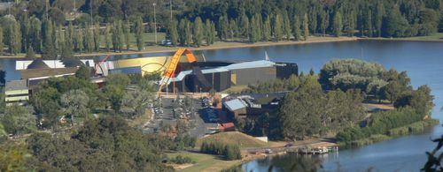 The National Museum of Australia established in 2001 records Australia's social history and is one of Canberra's more architecturally daring buildings.