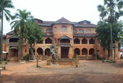 The palace of the sultan of the Bamun people at Foumban, West Province