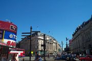 Piccadilly Circus, daytime in 2003.