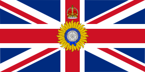 The Governor-General's Flag (1885&ndash;1947) depicted the "Star of India" on a Union Flag.