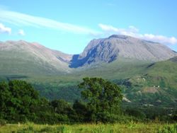 Ben Nevis, the highest peak in the British Isles.