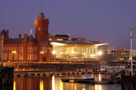 The Welsh Assembly Building in Cardiff