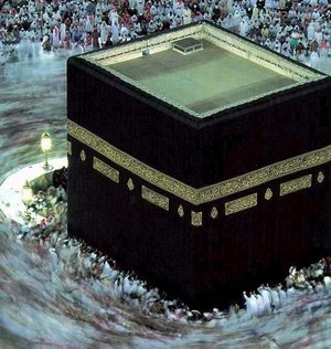 Kaaba , the holiest site in Islam