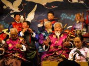 Chinese Naxi musicians