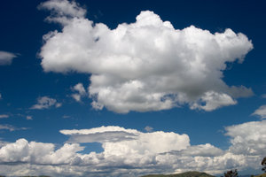 Cumulus of fair weather