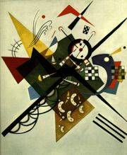 "On White II" (Kandinsky 1923)