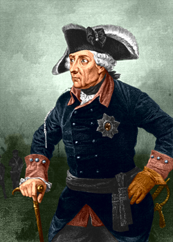 Frederick the Great - instigator of Sanssouci