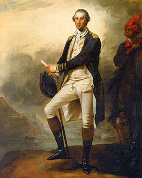 George Washington by John Trumbull, painted in London, 1780, from memory