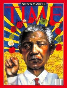 Mandela, one of Time Magazine's people of the century.