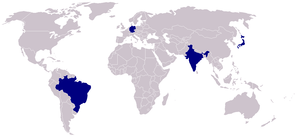 The G4 nations (India, Germany, Japan and Brazil) support each other&rsquo;s bid for permanent seats on the Security Council.