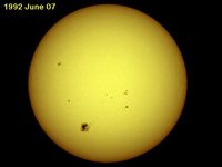 The Sun provides 1,400 watts/meter&sup2; at the distance of the Earth's orbit, but less at ground level.