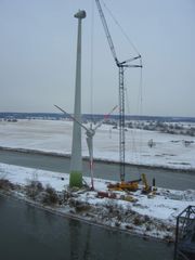 Erection of an Enercon E70-4