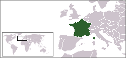 Location of France