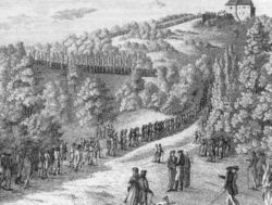 The way of the students to Wartburg 1817
