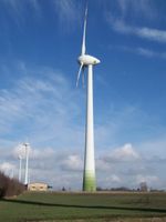 Wind turbine in Germany