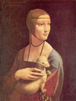Lady with an Ermine, painted in 1482-83