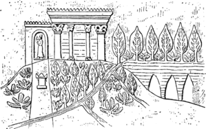 Hanging Garden, Assyrian interpretation