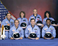 The crew of the final, ill-fated flight of the Challenger.