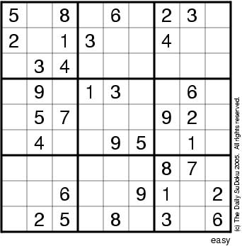 Sudoku Puzzle