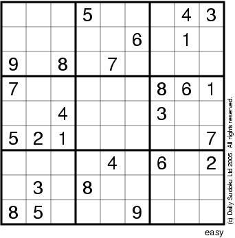 Sudoku Puzzle