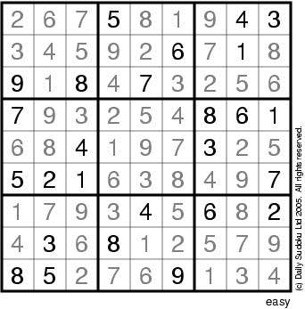Sudoku Solution
