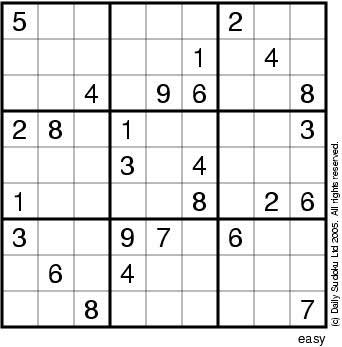 Sudoku Puzzle