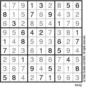 Sudoku Solution