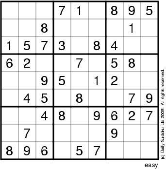 Sudoku Puzzle