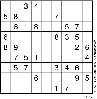 Sudoku Puzzle