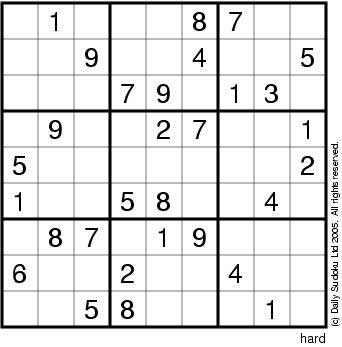 Sudoku Puzzle