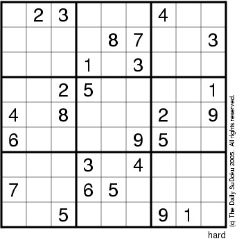 Sudoku Puzzle
