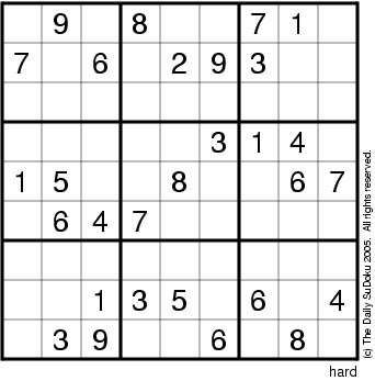Sudoku Puzzle