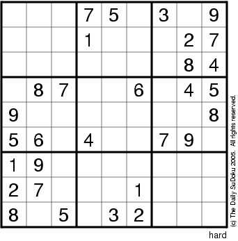 Sudoku Puzzle