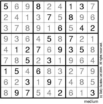 Sudoku Solution