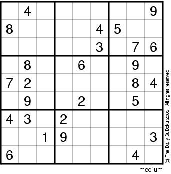 Sudoku Puzzle
